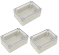 YXQ 3.27x2.28x1.3inch Clear Cover Junction Box IP65 Waterproof Dustproof ABS by YXQ