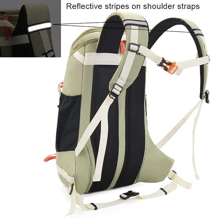 Bseash 40L Waterproof Hiking Camping Backpack - Image 6