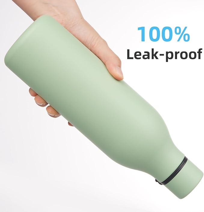 Insulated Water Bottle with Strap, 25 oz Double Wall Stainless Steel Vacuum - Image 5