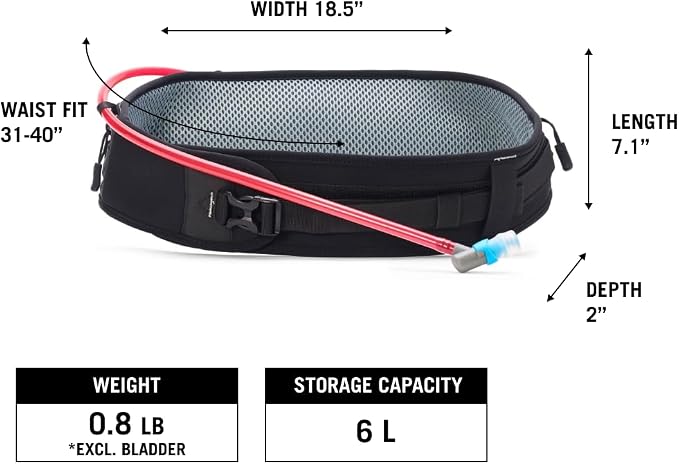 USWE Zulo Hydration Hip Pack - - Image 2
