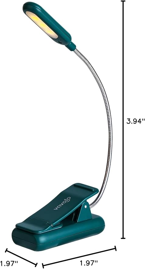 VAVOFO Rechargeable Book Light for Reading in Bed Kids, 7 LED Reading Light - Image 7
