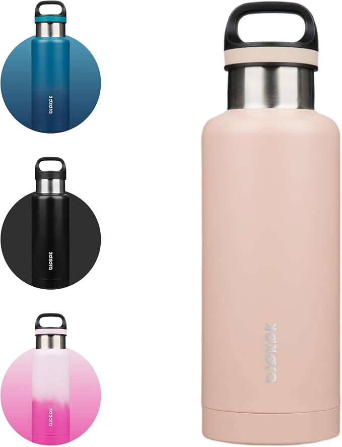 BJPKPK Insulated Water Bottle 32OZ Stainless Steel Water Bottle by BJPKPK