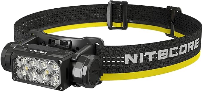 Nitecore HC65 UHE Headlamp, 2000 Lumen Max Heavy Duty Metal, USB-C Rechargeable - Image 2