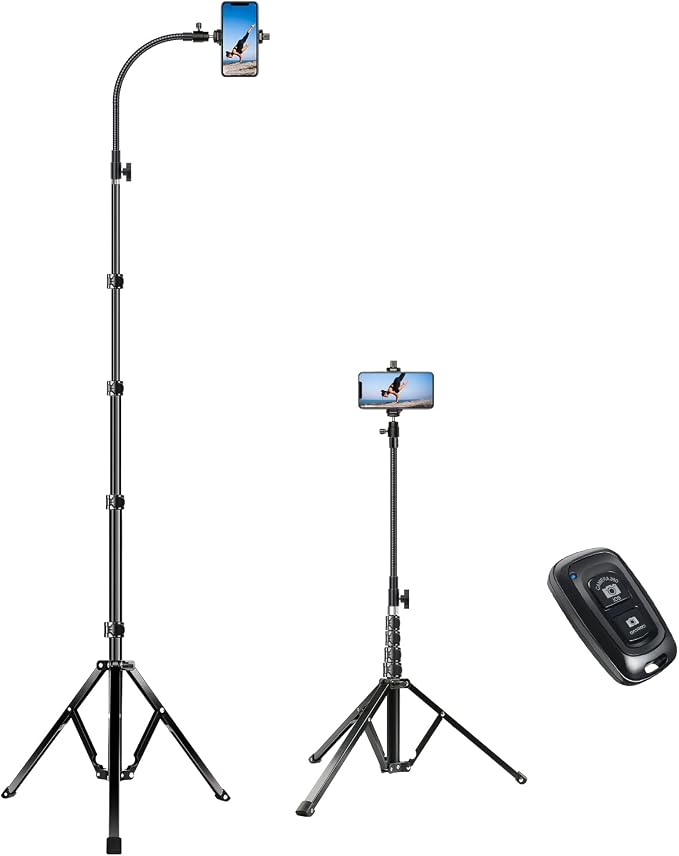 Elitehood 81" Tall Flexible Tripod Stand by Builtyourelitelive