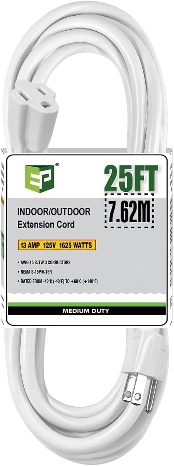 EP 25 Ft Outdoor Extension Cord by ENERGYPRO