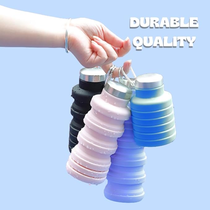 Vnek Portable Collapsible Water Bottle - Image 2