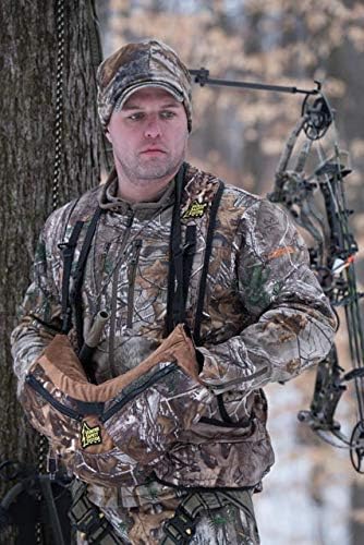 Hunter Safety System Muff-Pak: Polar Fleece Hand Warmer, Front and Back Pockets - Image 9
