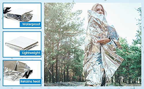Primacare CB-6831 Emergency Mylar Thermal Foil Blanket, Lightweight and Durable - Image 3