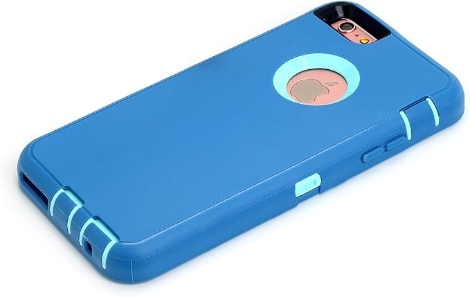 AICase iPhone 6 Case, iPhone 6S Case Built-in Screen Protector Tough 3 in 1 - Image 2