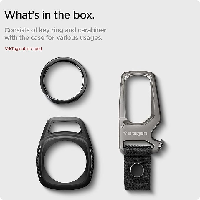 Spigen Life Carabiner Key Ring Clip, Car Keychain Clip, Bottle Opener Key Chain - Image 7