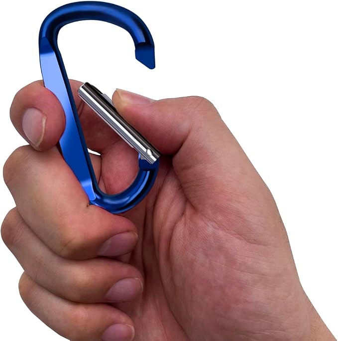 3" Aluminum Carabiner Clips - Image 3