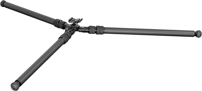 FANAUE Carbon Fiber Tripod for Hunting, 360 Degree BallHead, - Image 4