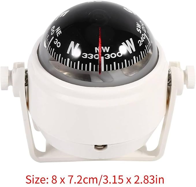 Waterproof Sea Car Compas Dashboard, Boat Compas Marine Dash Mount Dashboard - Image 2