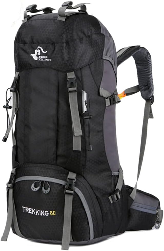 Bseash 60L Waterproof Hiking Camping Backpack by Bseash