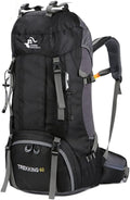 Bseash 60L Waterproof Hiking Camping Backpack by Bseash