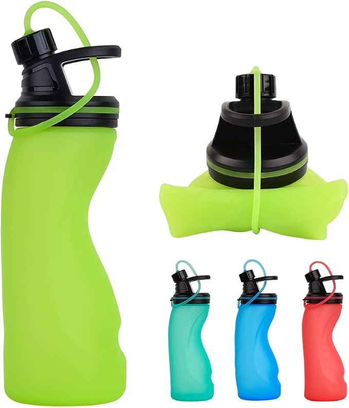 E-Senior Collapsible Water Bottle BPA Free by SpacingSavingHelper
