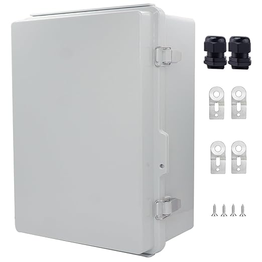 IP67 Waterproof Junction Box, ABS Plastic Electrical Enclosure by LuSumtly