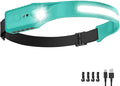 Nessciera Rechargeable LED Headlamp, 400 Lumens, 230° Wide Beam, 5 Modes — by Unknown