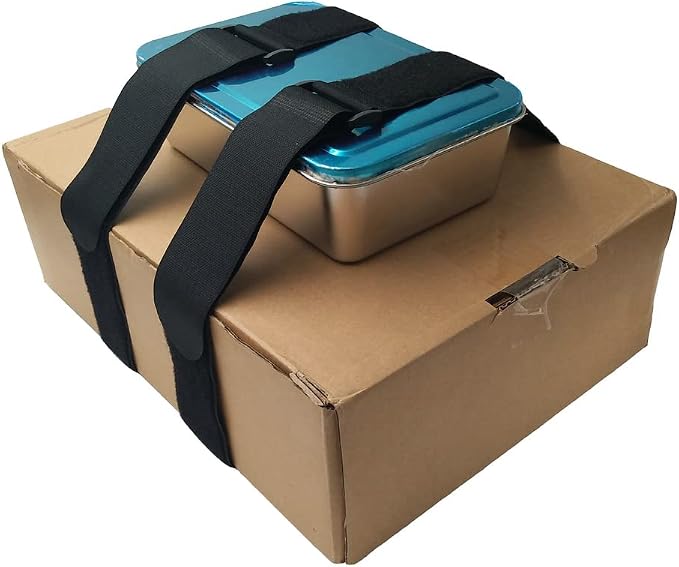 YiwerDer 6Pcs 40" x 2" Nylon Heavy Duty Reusable Hook and Loop Cinch Straps - Image 7