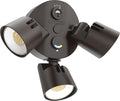 Lithonia Lighting HomeGuard 3-Light LED Outdoor Flood Lights, Outdoor LED Lights by AcuityBrands