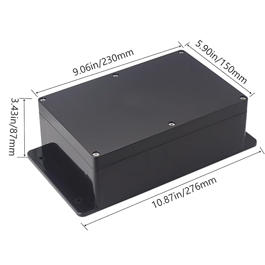 Junction Box IP65 Waterproof ABS Plastic Electrical Project Case Power Junction - Image 2