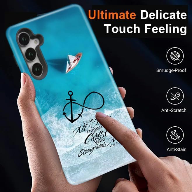 Compatible for Samsung Galaxy A27 5G Case, Dual Layer Heavy Duty 2 in 1 - Image 7