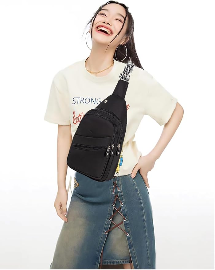 AOSTIHOT Crossbody Small Sling Backpack Sling Bag - Image 2
