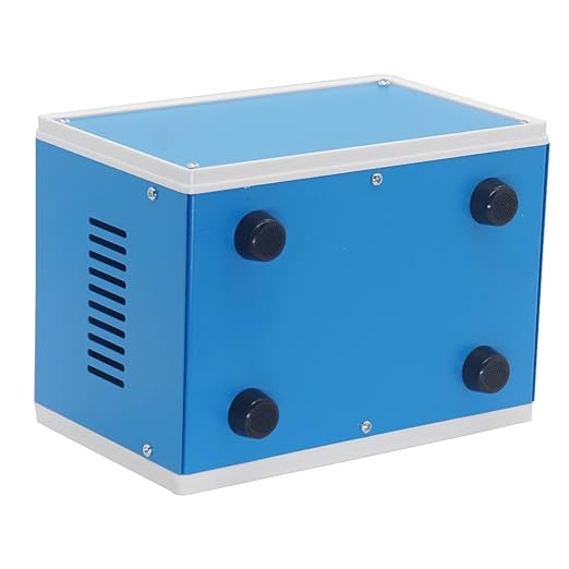 Zulkit Electronic Enclosures Blue Metal Enclosure Project Case DIY Box Junction - Image 5