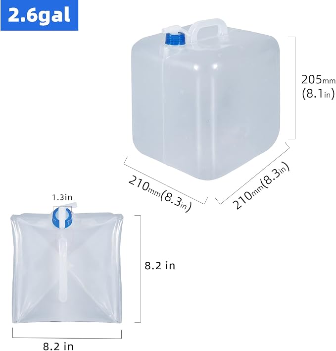 2 Pack Collapsible Water Container - Image 6