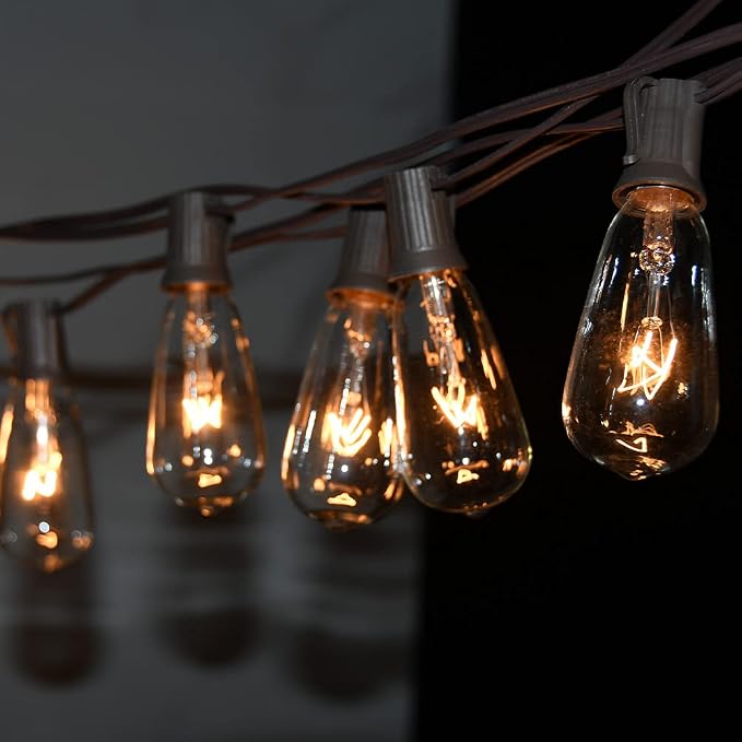 10Ft Outdoor String Lights Waterproof, Hanging Patio Lights - Image 6