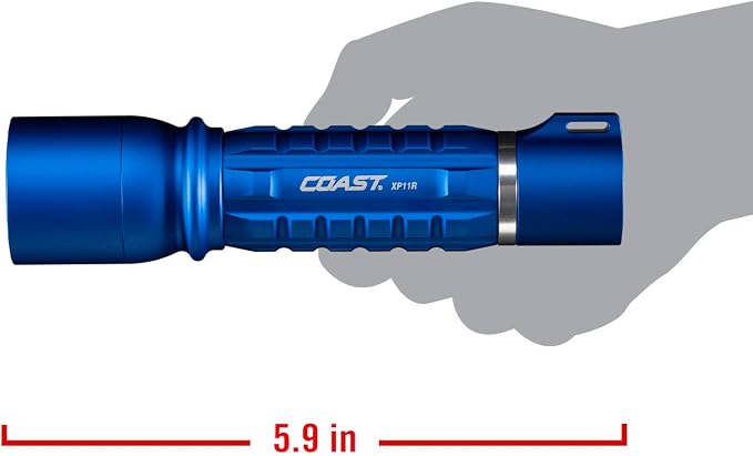 Coast XP11R 2600 Lumen USB-C Rechargeable LED Flashlight - Image 8