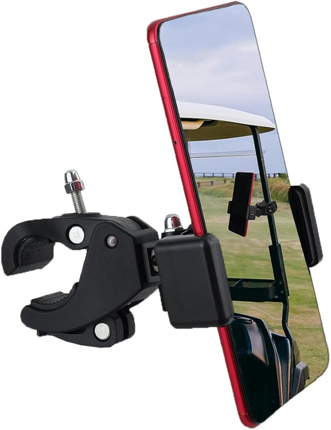 Phone Holder with Clamp for Stroller, Golf Cart, Cell Phone Mount Holder for by Hocoder