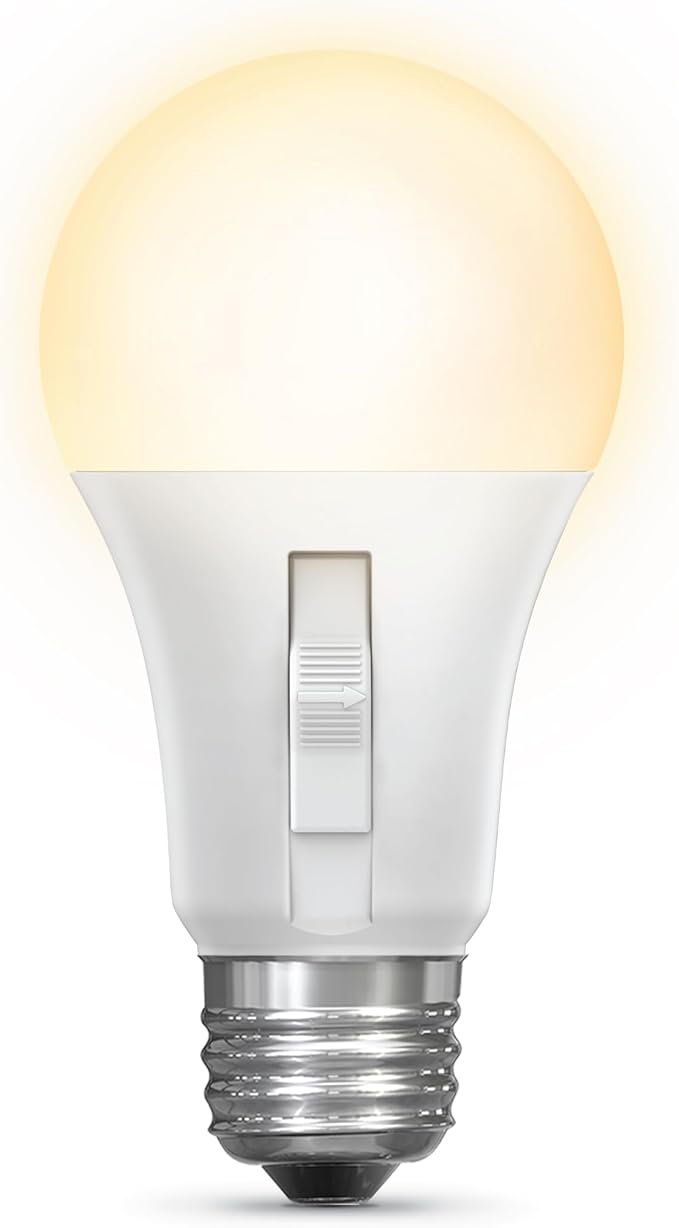 Feit Electric LED Dusk to Dawn Light Bulb, A21 100W Equivalent, Non-Dimmable - Image 2