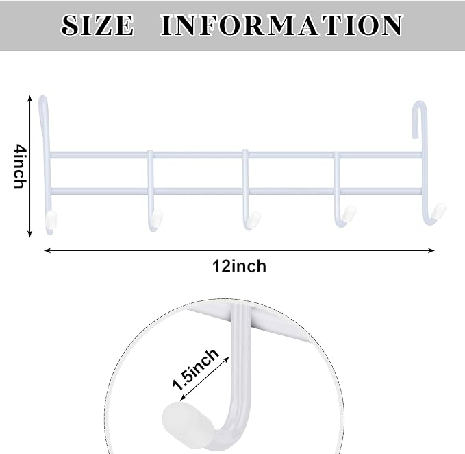 CroBlissful 2 Pcs 5 Hook Attachment - Image 2