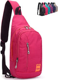 Peicees Small Sling Backpack Waterproof Unisex Shoulder Bag Chest Crossbody by Peicees