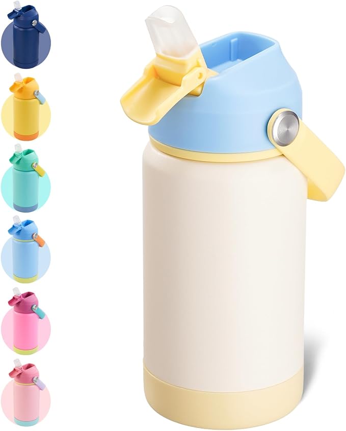 Kerilyn 12oz Water Bottle, Stainless Steel Insulated Water Bottle by Kerilyn