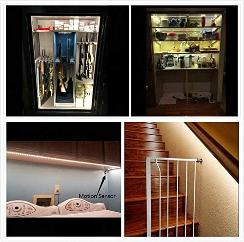 Sensky 19.7ft/6m Motion Activated LED Strip Light Kit Flexible LED Strip Motion - Image 5