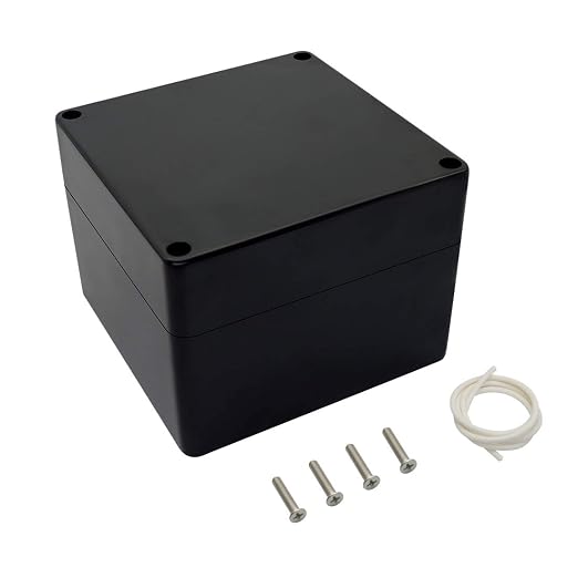 LeMotech ABS Plastic Electrical Project Case Power Junction Box, Project Box by LeMotech
