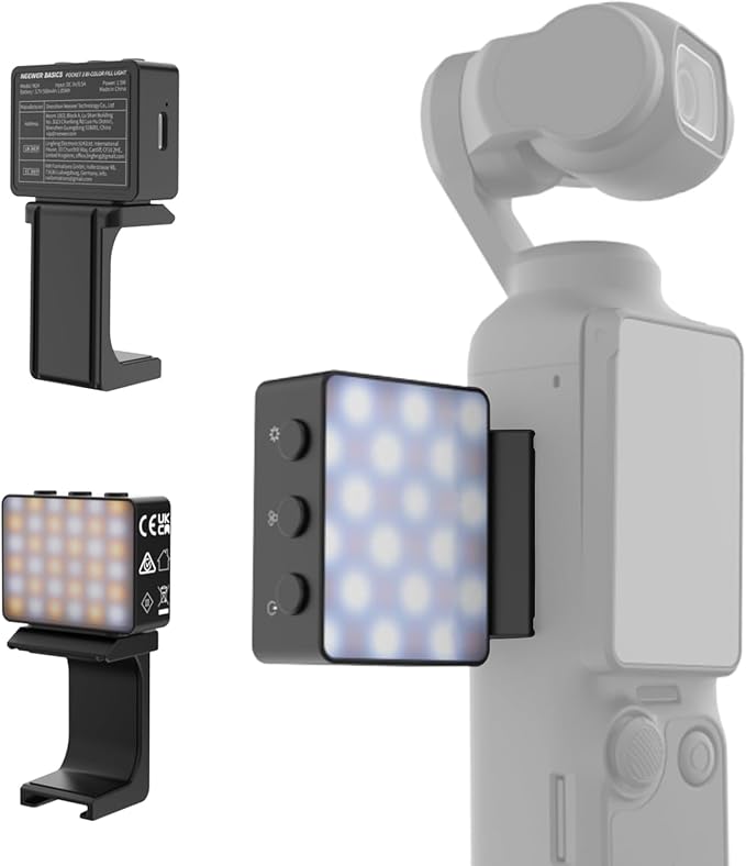 NEEWER Basics Bi Color Magnetic Camera Auxiliary Light Compatible by Neewer