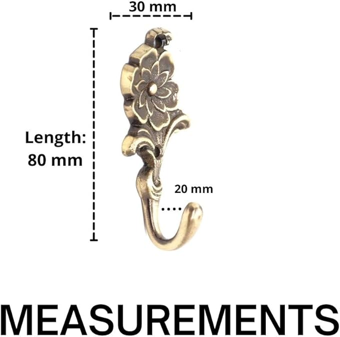 FAPBADRI Multipurpose Hooks, Used to Hang Clothes, Curtain Hold Backs, Colour - Image 3