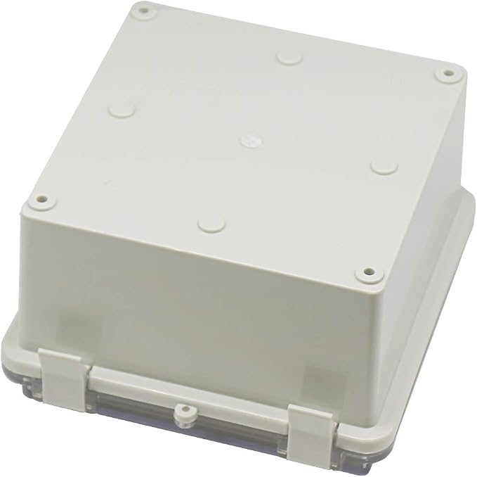Zulkit 2pcs Junction Box ABS Plastic Dustproof Waterproof IP65 Electrical Boxes - Image 3