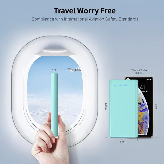 Ekrist Portable Charger Power Bank 25800mAh, Ultra-High Capacity Fast Phone - Image 2