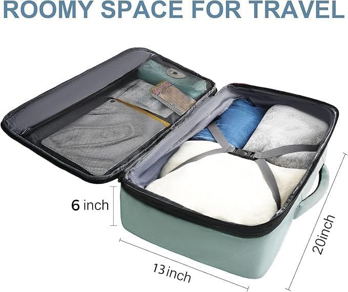 Vancropak Travel Bag, Large 40L Carry on Backpack Airline Approved Expandable - Image 3