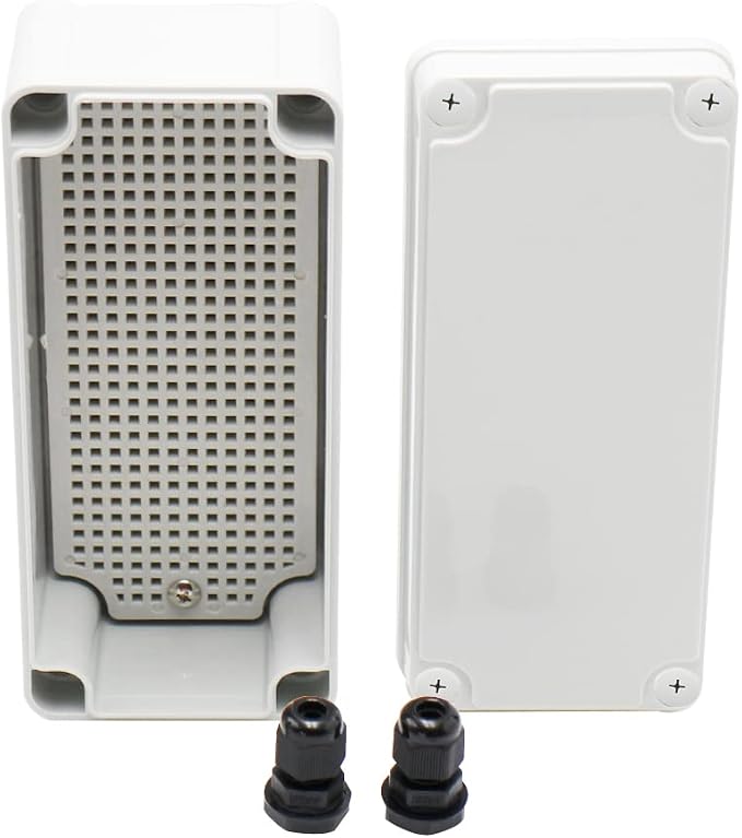 MAKERELE Waterproof Electrical Box Outdoor Junction 7.08”3.15”2.76” Outdoor - Image 3