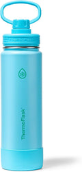 ThermoFlask 24 oz Double Wall Vacuum Insulated Stainless Steel Water Bottle by ThermoFlask
