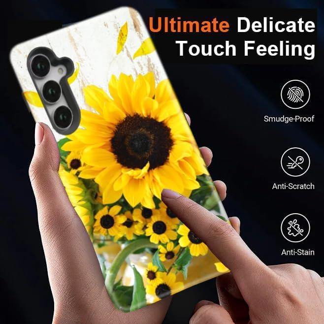 Compatible for Samsung Galaxy A36 5G Case, Dual Layer Heavy Duty 2 in 1 - Image 7