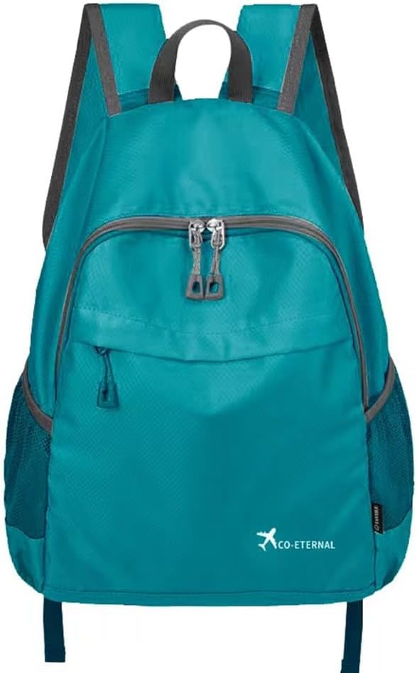 Geboldil Men's and women's waterproof backpack traveling backpack peacock green by Geboldil