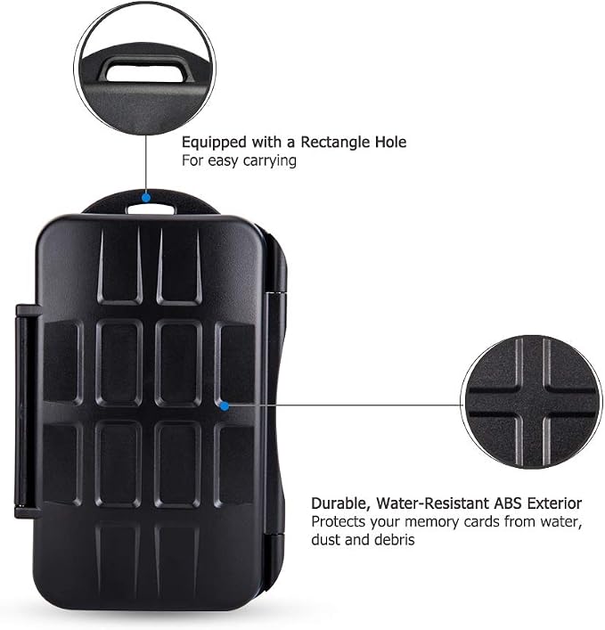 JJC 28 Slots Portable Memory Card Case Holder Storage - Image 4
