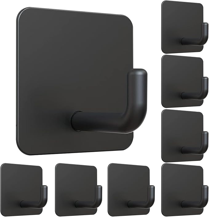 Emergency Fire Blanket Wall Hooks，Waterproof Stainless Steel Adhesive Hooks by ZYPLUM