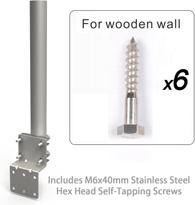 Technical Pole Mount Accessory for Outdoor Antennas & Weather Station – - Image 6
